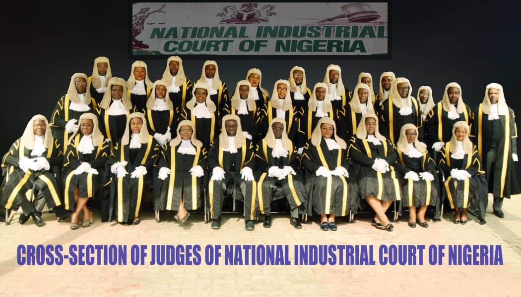 CROSS-SECTION OF JUDGES OF NATIONAL INDUSTRIAL COURT OF NIGERIA